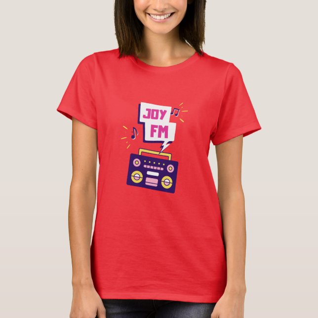 Joy FM canlı T-Shirt (Framsida)