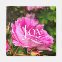Joy för blommigt för inspirationsgivande rosa