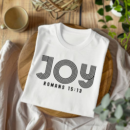 Joy för manar och Women Christian T-Shirt