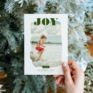 Joy Fotoöverlägg för Abstrakt Ram Julkort