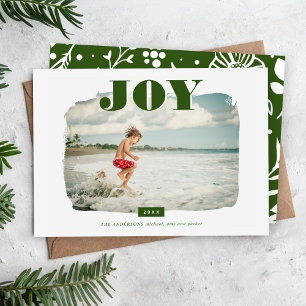 Joy Fotoöverlägg för Abstrakt Ram Julkort