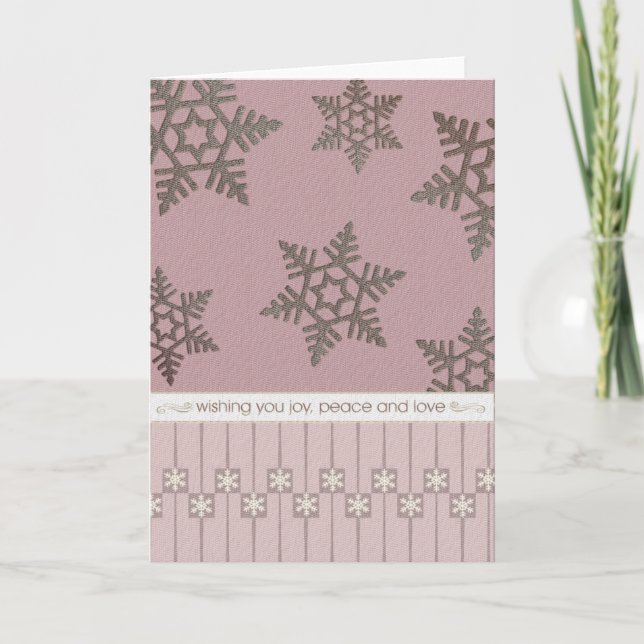 Joy, Fred och Kärlek Helgkort (Framsida)