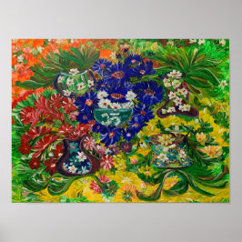 Joy Garden - Om Canvas Painting Poster