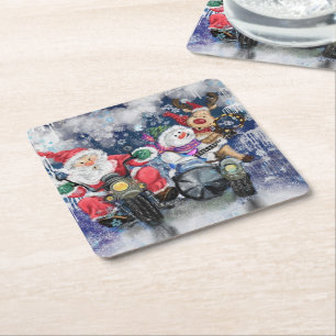 Joy - God jul Underlägg Papper Kvadrat