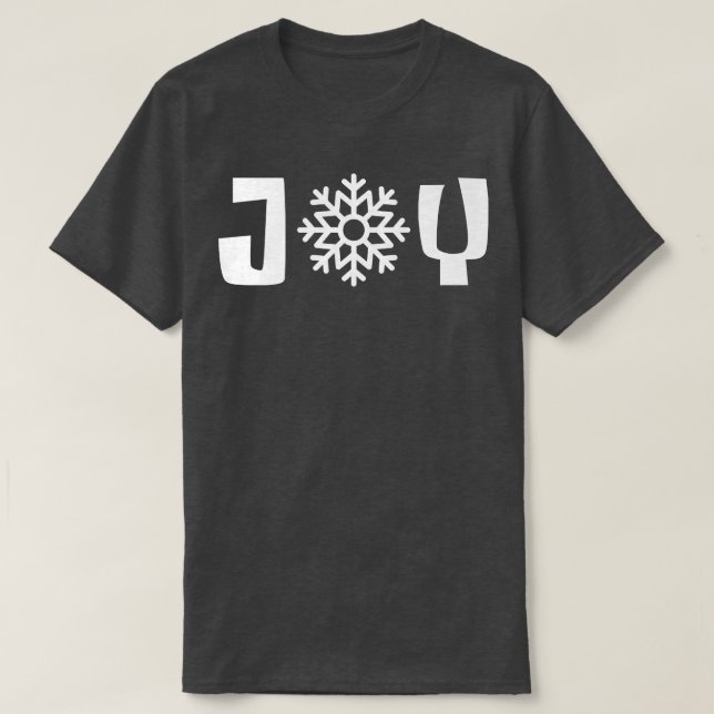Joy God jul Yuletide Season Family Matchin T Shirt (Design framsida)