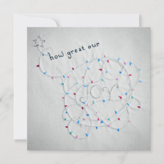 JOY Greeting Card Kort