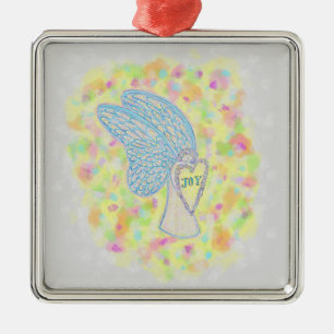 Joy Guardian Angel Anpassningsbar Helgdag Gift Orn Julgransprydnad Metall