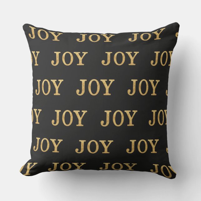 JOY (guld) Kudde (Framsida)
