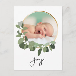 Joy Guld Wandan Baby Photo jul Vykort