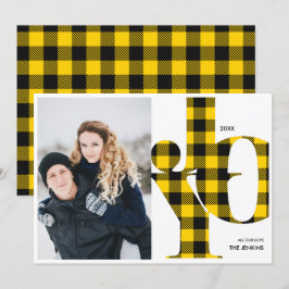 Joy | Gult Buffalo Play Photo Helgdag Inbjudningar