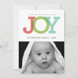 JOY helgdag-fotokort Julkort