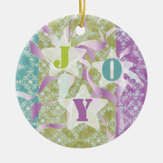 JOY Helgdag Keepsak Ornament (Framsidan)
