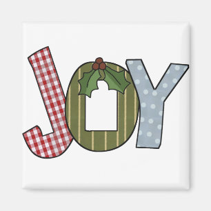 JOY Helgdag Tshirts och presenter Magnet