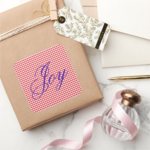 Joy Homemade-Julfesten Fyrkantigt Klistermärke