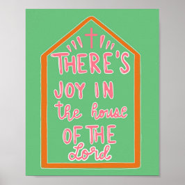 Joy i Herrens hus Poster