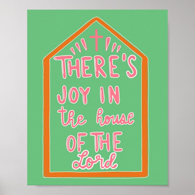Joy i Herrens hus Poster (Framsidan)