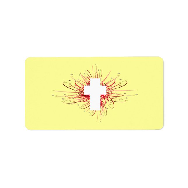 JOY! I Kor Adressetikett (Framsidan)