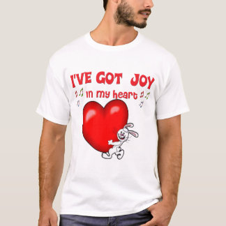 Joy i mitt hjärta tee shirt