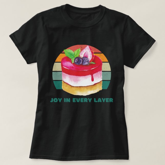 Joy i varje Lagrar T Shirt (Design framsida)