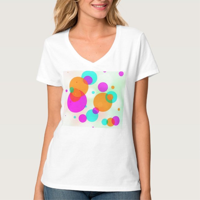Joy in Circles T Shirt (Framsida)