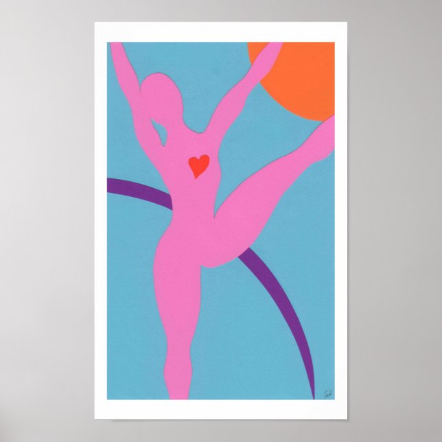 Joy in Dancing Poster (Framsidan)