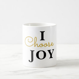 Joy in each Sip - Guld Script Mugg