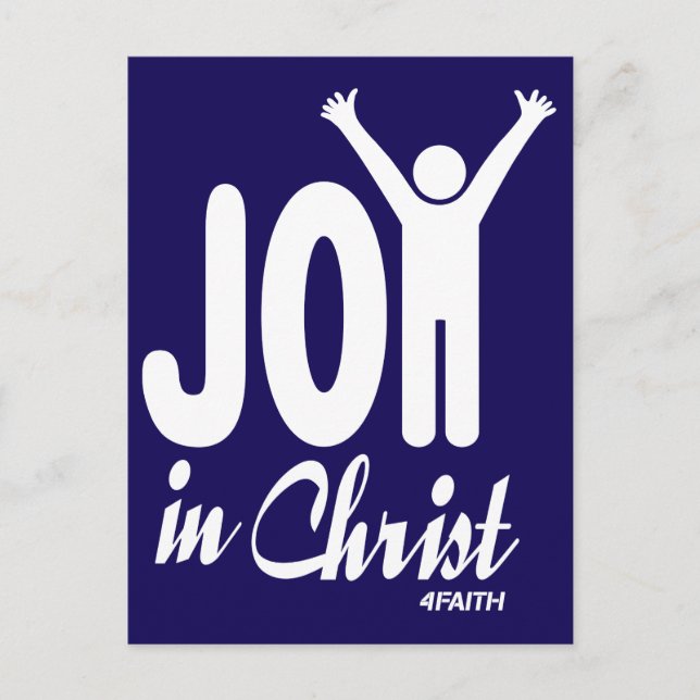 Joy in Jesus Vykort (Framsida)