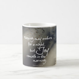 Joy in the God Bble Verse Kaffemugg