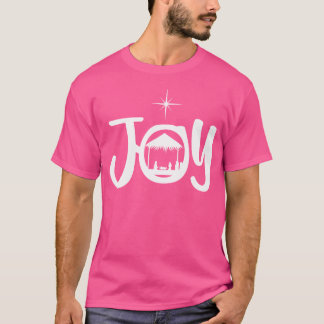 Joy Jesus Ntivity Scene Coola julapparat T Shirt