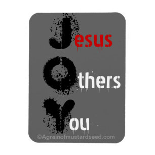 JOY Jesus Övrigt Magnet