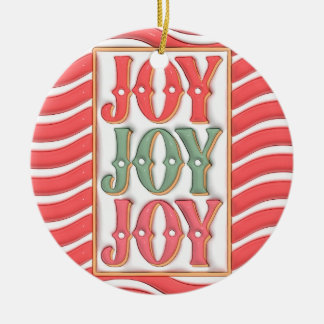 Joy Joy Ornament