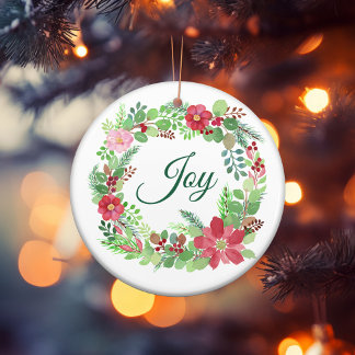 Joy jul Advent Ornament