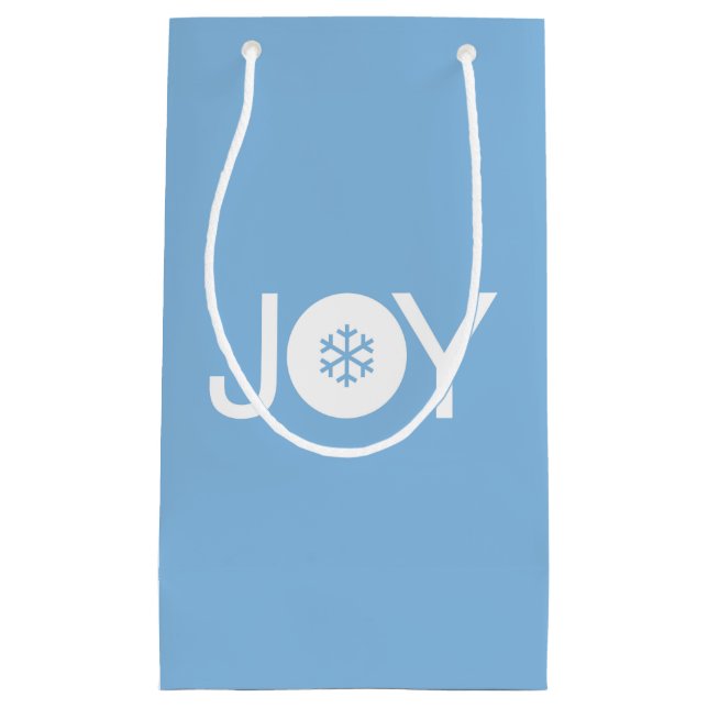 Joy jul Blue Gift Bag (Framsidan)