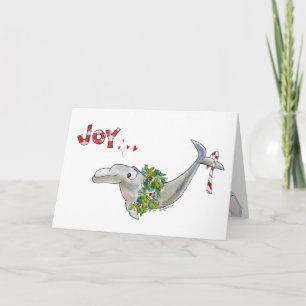 Joy jul Dolphin Porpoise of Life Helgkort