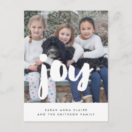 Joy jul-foto-helgdag vykort