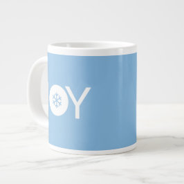 Joy jul Giant Blue Coffee Mugg Jumbo Mugg