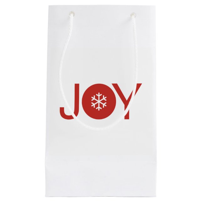 Joy jul Gift Bag (Framsidan)