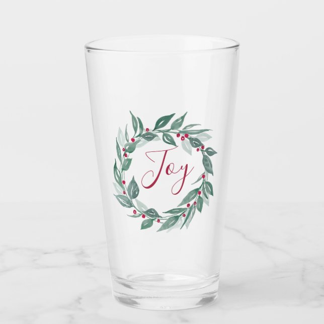 Joy Jul Grey Wandey Red Berries Joy Glaskopp (Framsida)