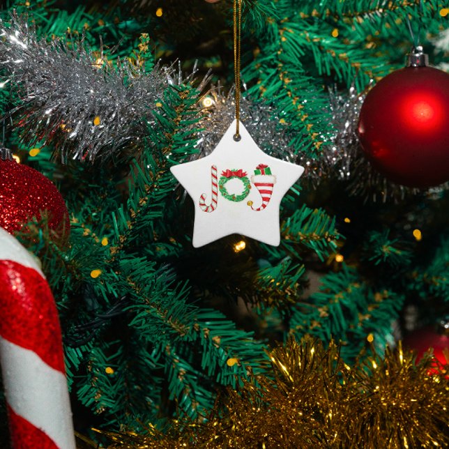 Joy jul Ornament (Skapare uppladdad)