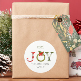 Joy-Jul Runt Klistermärke