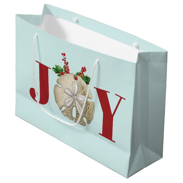 Joy jul Sand Dollar Holly Berries Kustal (Framsidan Vinklad)