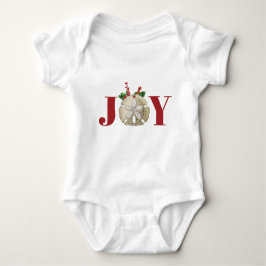 Joy jul Sand Dollar Holly Berries Kustal T Shirt