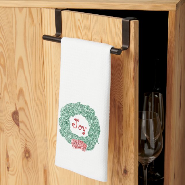 Joy jul Wandeand Kitchen Towel Kökshandduk (Thirds Fold)
