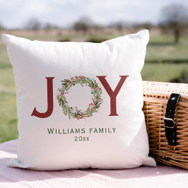 Joy jul WandeFamily Namn Kudde
