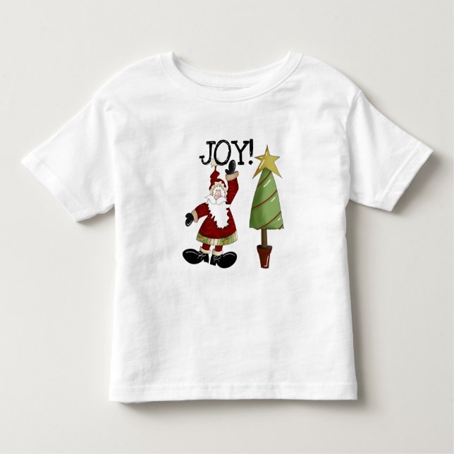 JOY Jultomten T-shirts och presenter (Framsida)