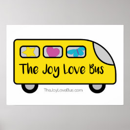 Joy Kärlek Buss Poster