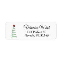 Joy Kärlek Peace Tro Julgran med Röda med Röda