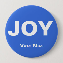 JOY-knapp, VOTE BLUE-knapp Knapp