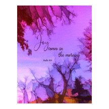 Joy kommer in på morgonen