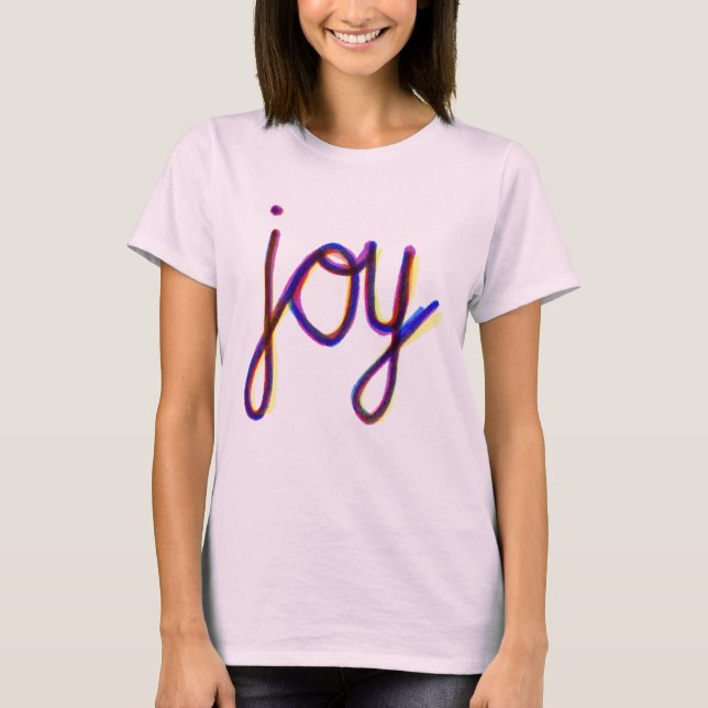 Joy - Kvinnors T Shirt (Framsida)